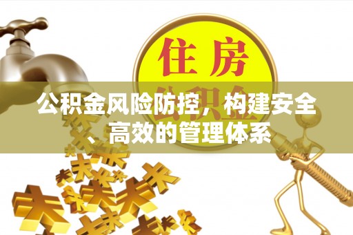 安吉公积金风险防控，构建安全、高效的管理体系